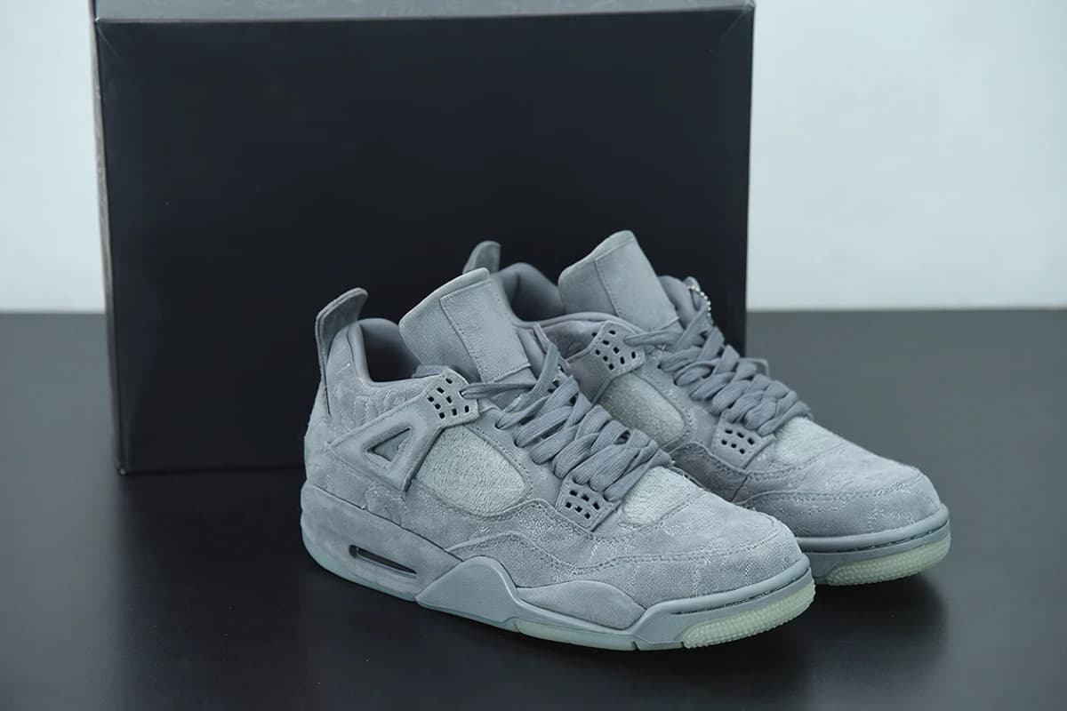 NK AJ 4 Retro Kaws "Grey"